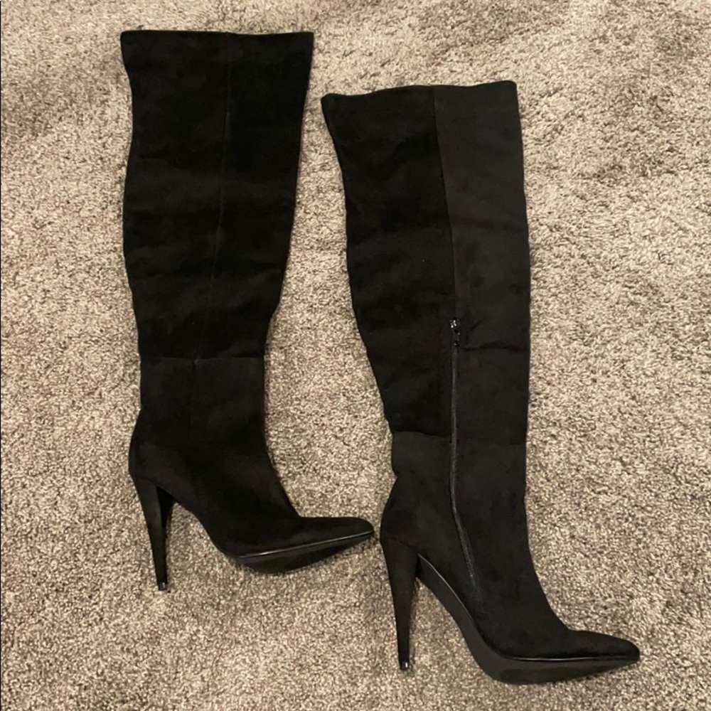 Fashion Nova over the knee boots